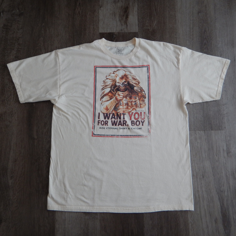 TeeFury Mad Max XL "Immortan Joe" Fury T Shirt